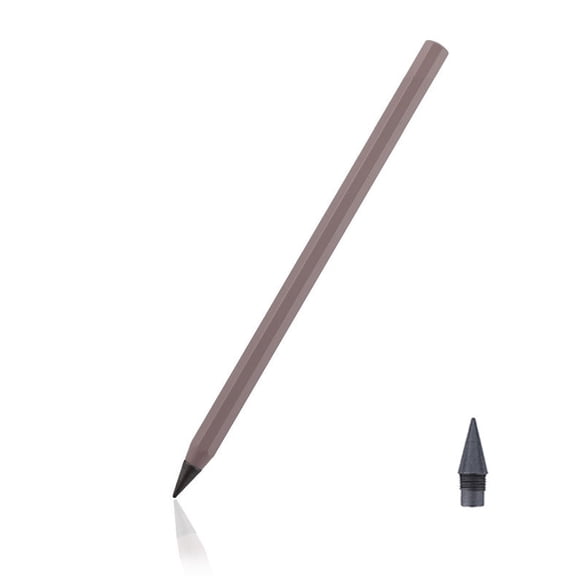 Metal Alloy Mechanical Pencil with No Sharpening Needed for Writing and Drawing, Reusable Metal Tip, Aluminum Barrel, Smudge-Free Marks