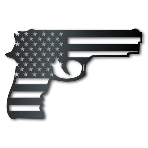 Metal American Arms Wall Art | Patriotic Decor | Indoor Outdoor | Up to 46" | Over 20 Color Options 24