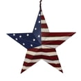 thumbnail image 1 of Metal American Flag Barn Star Decor Patriotic Mounted 3D Wall Art July of 4th Decoration, 1 of 4