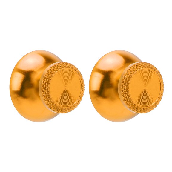 Metal Analog Grips: Enhanced Control Comfort For Game Controllers, Textured Design
