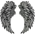 thumbnail image 1 of Metal Angel Wings Wall Art Decor with Led LightsSculpture Art Indoor Outdoor Wall Hanging Decorations, 1 of 8
