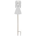 thumbnail image 1 of Metal Angel Yard Stake - Rustic Angel Garden Decor for Outdoors, Memorial Angel Lawn Stakes, Spring Decorative Angel Sign, 40.5 Inch, 1 of 6
