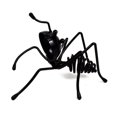 thumbnail image 1 of Metal Ant Shaped Beer Wine Bottle Holder Wrought Iron Cocktail Display Rack, 1 of 8