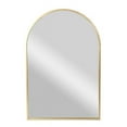 thumbnail image 1 of Metal Arch Wall Mirror, Matte Gold, 1 of 1