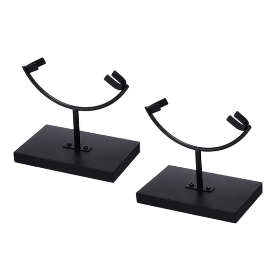 Metal Arm Display Stand Easel with Base Holder for Crystal Balls Geode Rock