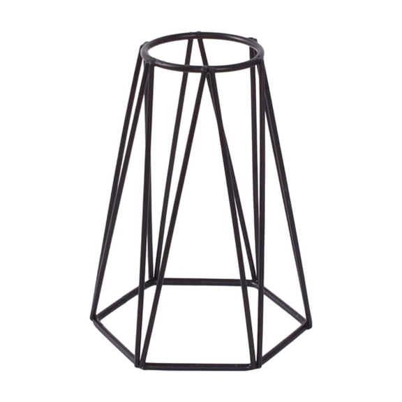 Metal Art Flower Vase, Handcrafted Metal Art Flower Vase, Wedding Bouquet Display Holder, Minimalist Centerpiece Ornament for Home Living Room Dining Room Wedding Banquet Floral Decoration
