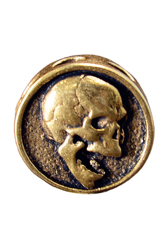 Metal Artistic Skull Pendant for Keychain and Backpack Decoration Unique Skull Charm Paracord Accessories