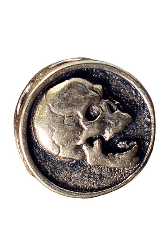 Metal Artistic Skull Pendant for Keychain and Backpack Decoration Unique Skull Charm Paracord Accessories