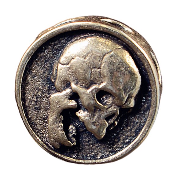 Metal Artistic Skull Pendant for Keychain and Backpack Decoration Unique Skull Charm Paracord Accessories