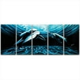 thumbnail image 1 of Metal Artscape MA10050 59 X 24 in. Midnight Affair 5-Paneled Handmade Metal Wall Art, 1 of 4