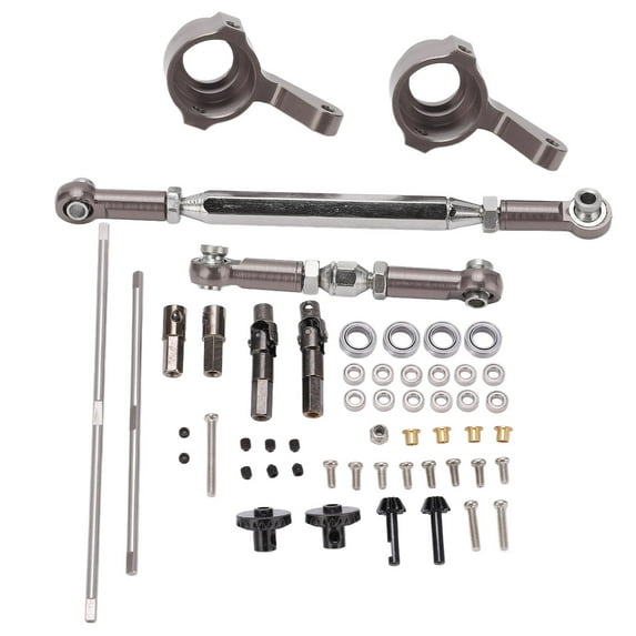 Metal Axle Fittings Kit for MN D90 D91 D96 D99 Remote Control Car Upgrade PartsTitanium Color