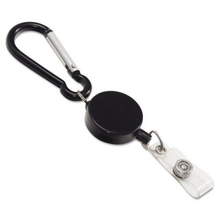 Metal Badge Reel/Carabiner Set, 24 Metal Badge Reel/Carabiner Set, 24
