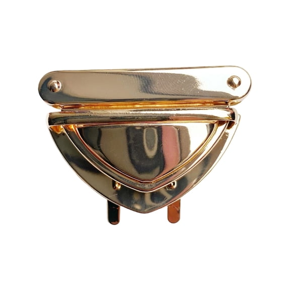 Metal Bag Clasp Heavy Duty Lock Closure Multipurpose Press Lock Closure for Purses DIY Craft Purses And Travel Bags
