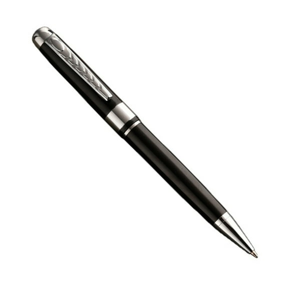 Metal Ballpoint Pen 1.0mm Stationery Pen Black Inks Stationery Pen Business Pen Smooth Writing Pen for Student