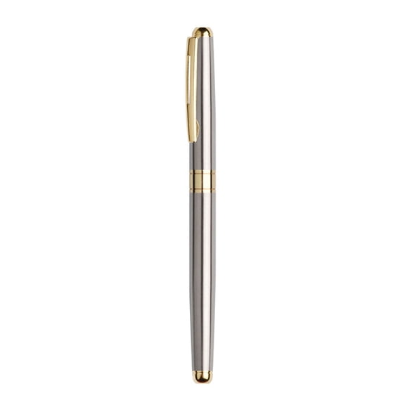 Metal Ballpoint Pen Black Design For Professional Writing Smooth And Business Gifts