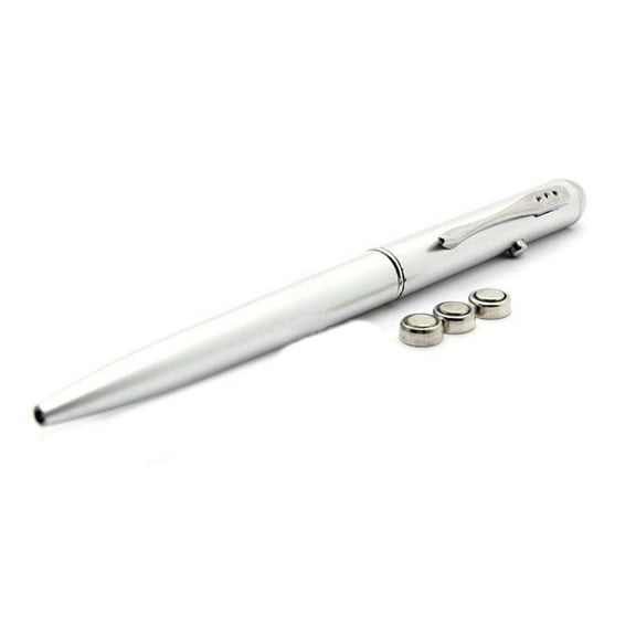 Metal Ballpoint Pen with LED UV Light Portable Money Test Pen Invisible Ink Pen