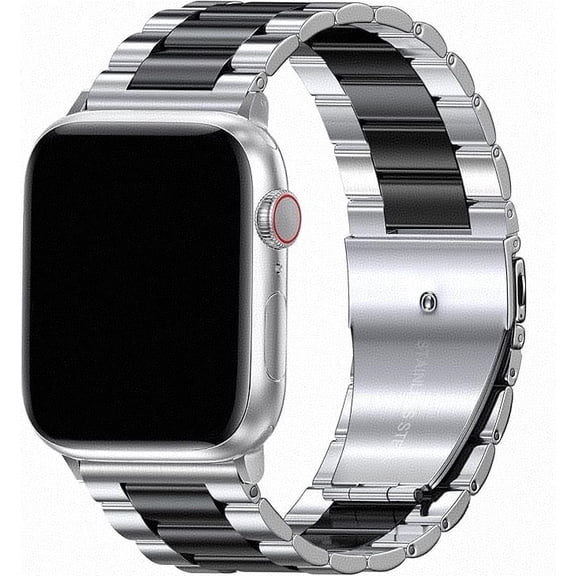 Metal Band Compatible with Apple Watch Bands for Men 49mm 46mm 45mm 44mm 42mm 41mm 40mm 38mm, Business Stainless Steel Strap for iWatch Bands Series 11 10 9 8 7 6 5 4 3 2 1, SE3 2 1, Ultra3 2 1