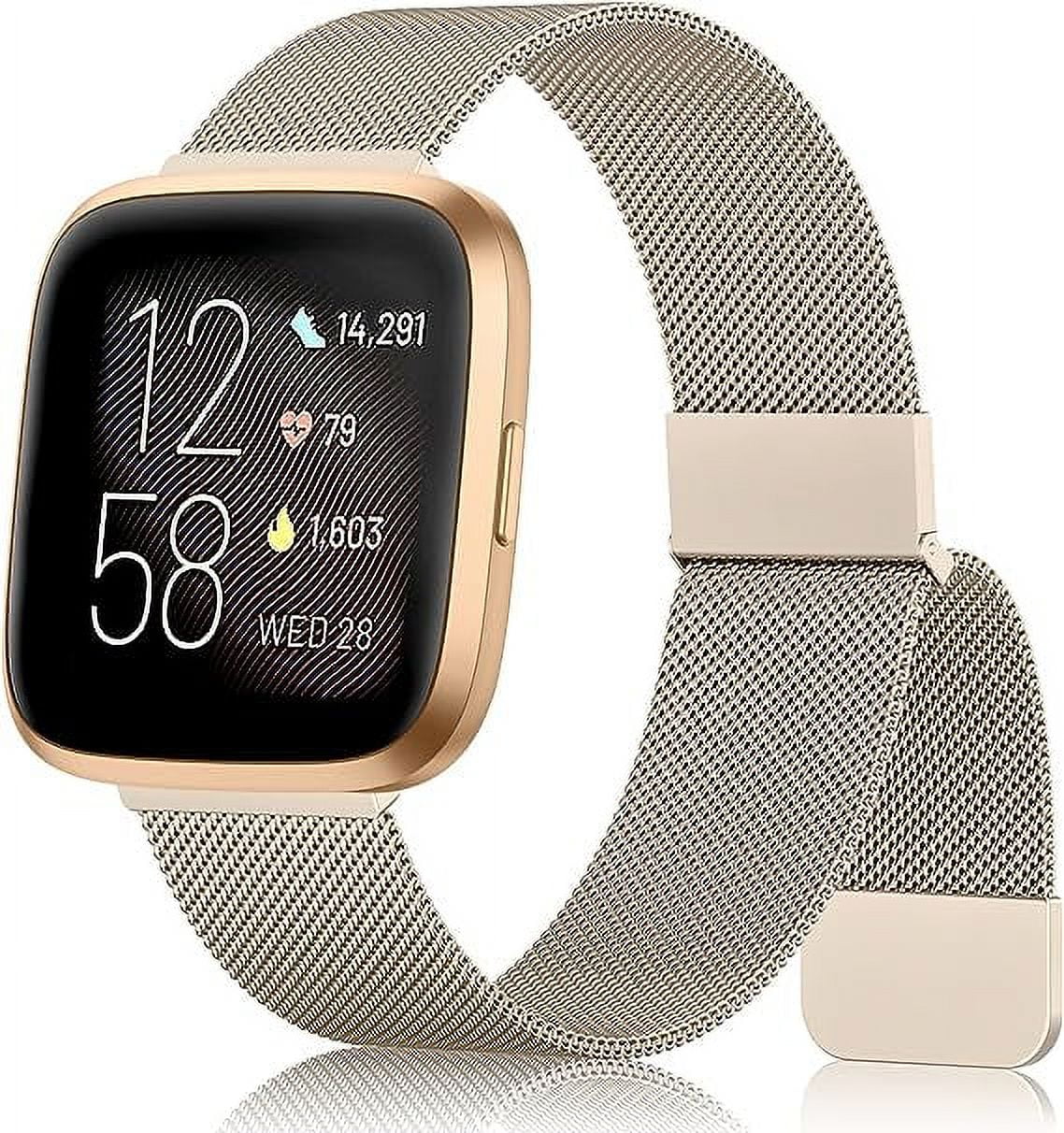 Metal Band for Fitbit Versa 2 Bands / Fitbit Versa Bands for Women Men