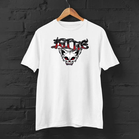 Metal Band Safe Graphic Tee, Black Short Sleeve Shirt