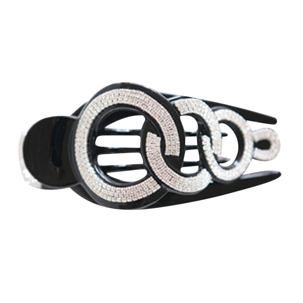 Metal Barrettes Open Center Who's That Girl Hair Products Vintage Tie