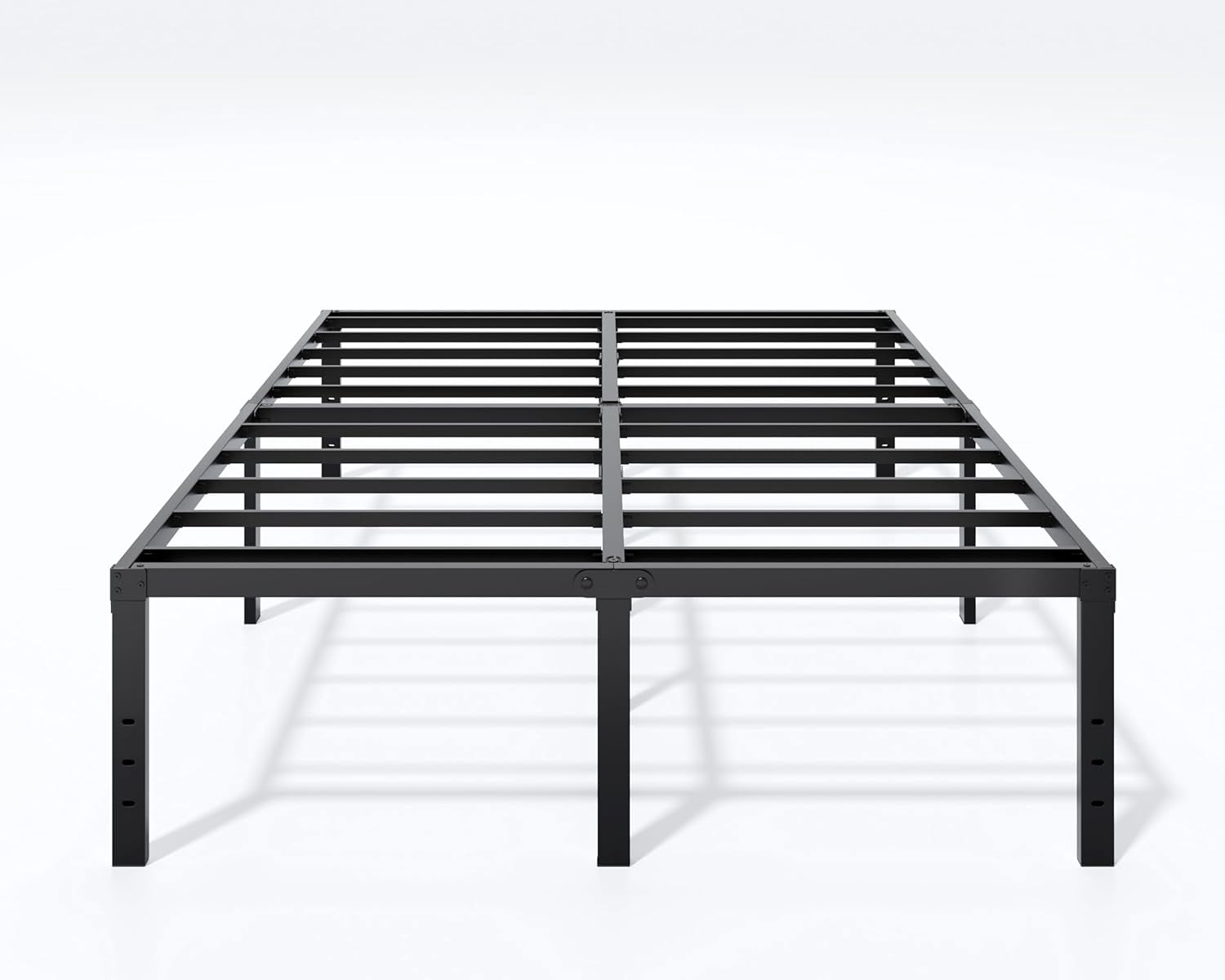 Metal Bed Frame King Size - 18 Inch Heavy-Duty King Platform Bed Frame ...
