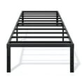 thumbnail image 1 of Metal Bed Frame Twin Size - 16 Inch Heavy-Duty Twin Platform Bed Frame No Box Spring Needed, Easy Assembly, Noise-Free, Sturdy Mattress Foundation, Underbed Storage Space, 1 of 14