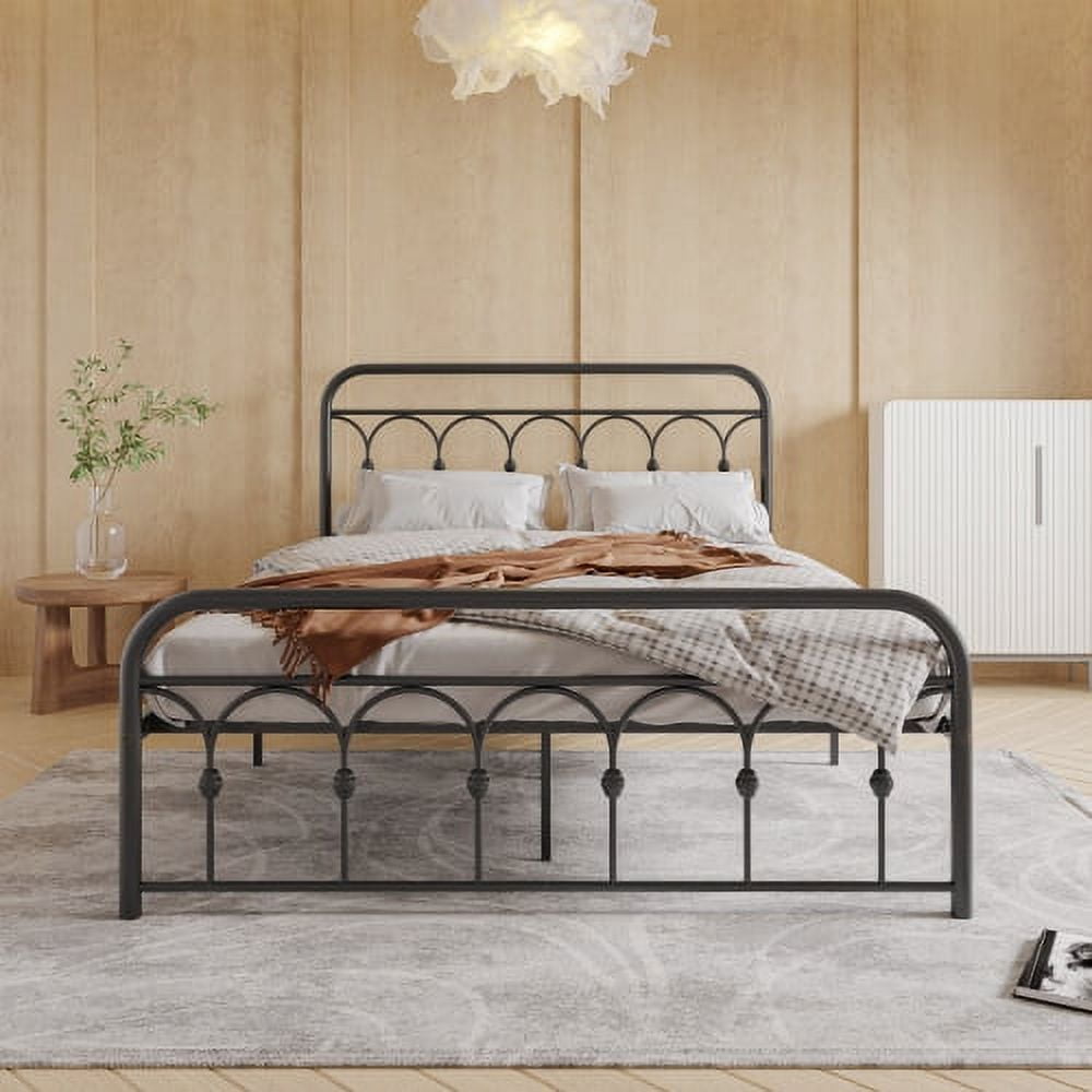 Metal bed sale headboard and footboard