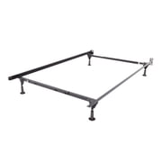 Metal Bed Frame for Box Spring and Mattress, Adjusts and can fit Twin Sizes