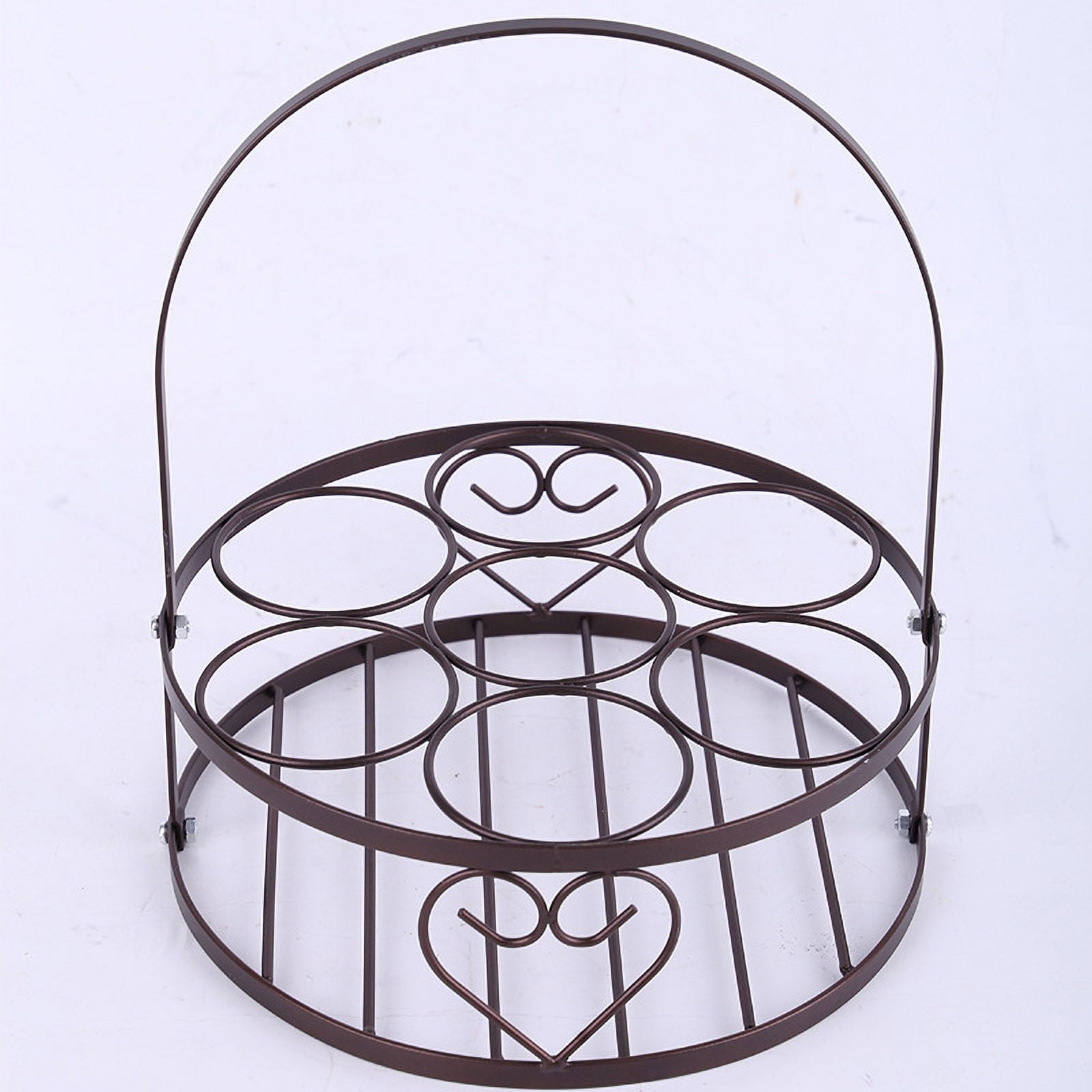 Metal Beer Holder Portable Beer Bottle Rack Handheld Beer Rack Carrier