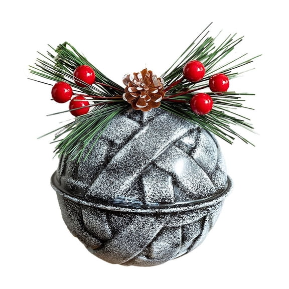 Metal Bells Hanging Christmas Indoor Outdoor Decoration