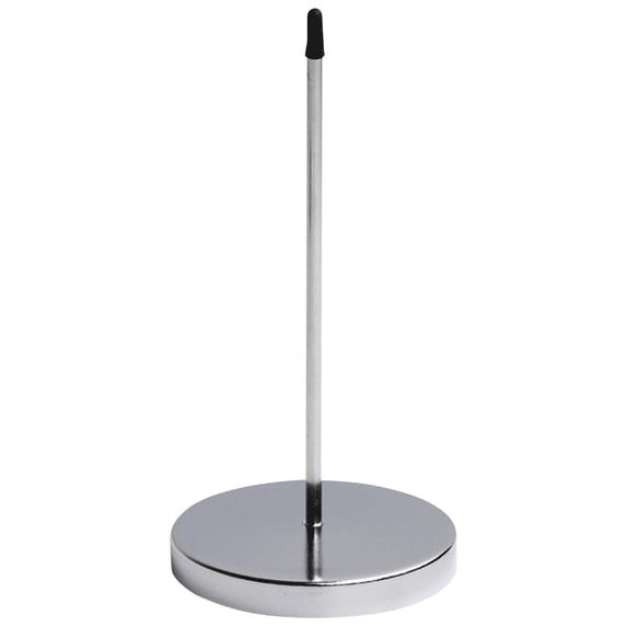  Metal Bill Fork with Protect Cap and Non-Slip Base,Receipt Holder Spike,Check Spindle,Heavy Duty Memo Holder Spike,Suitable for Restaurants Office Ticket Stabber and Kitchen,2.68x5.51"