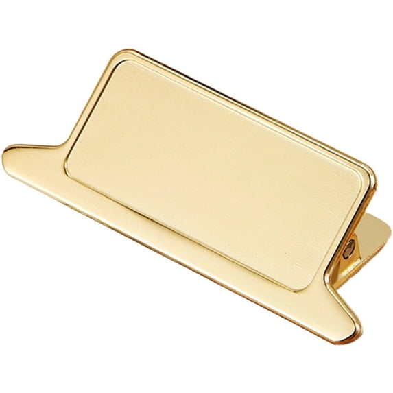 Metal Binder Clips, Binder Paper Clip, Large Bull Paper Clips,Gold Note Clip Ticket File Paper Clip Binding Securing Clips for Office