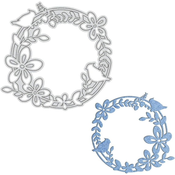 Metal Birds Wreath Cutting Dies DIY