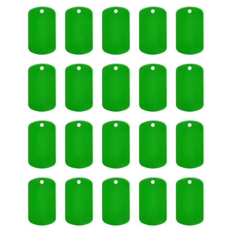 Blank dog tags clearance
