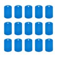 thumbnail image 1 of Metal Blank Tags Stamping, Lake Blue Blank Dog Tags DIY Engraving Tags for Pet Dog ID Tags, Pendant Tag, 15pcs, 1 of 7