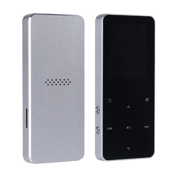 Metal Bluetooth MP3 Student Portable MP4 Lossless Music Player with Touch Screen, Recording, and Card Slot