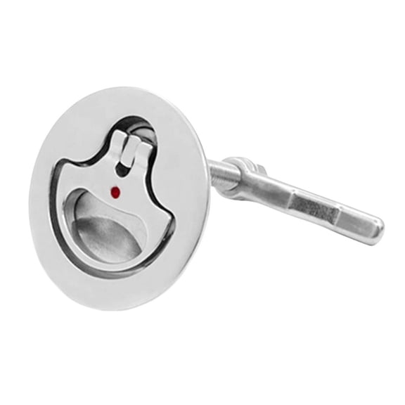 Metal Boat Cam Deck Box Latch Lock Marine Hatch Flush Pull Lift Ships Handle Ring For Cabins Compartments Fishing