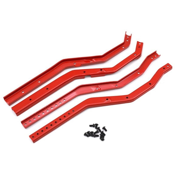 Metal Body Chassis Frame Beam for 1/10 RC Crawler Car AXIAL SCX10 III AX103007 Red