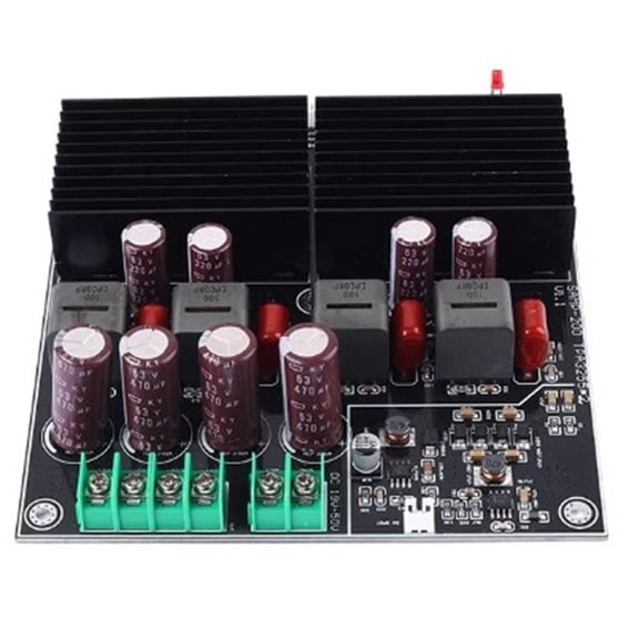 Metal Body Stereos Amplifiers With 2 TPA3255 Chip Delivering Up To 600Watts Of Sound