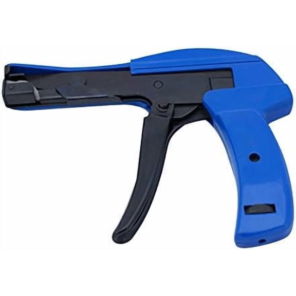 Metal Body Zip Tie Tool Tension Gun & Cutter, For Nylon Zip Ties 18 to 50Lbs Tensile Strength