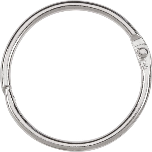 Metal Book Rings, 1 1/2" Diameter, 100 Rings/box | Bundle of 5 Boxes