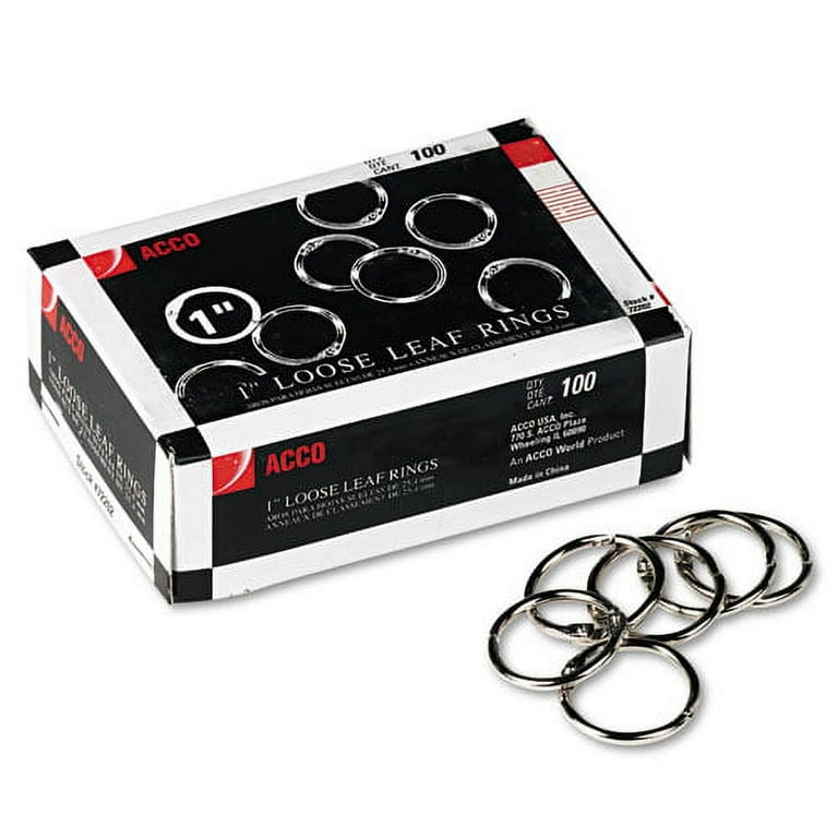 Metal Book Rings, 1 Metal Book Rings, 1