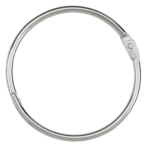 Metal Book Rings, 2" Diameter, 50 Rings/box | Bundle of 5 Boxes
