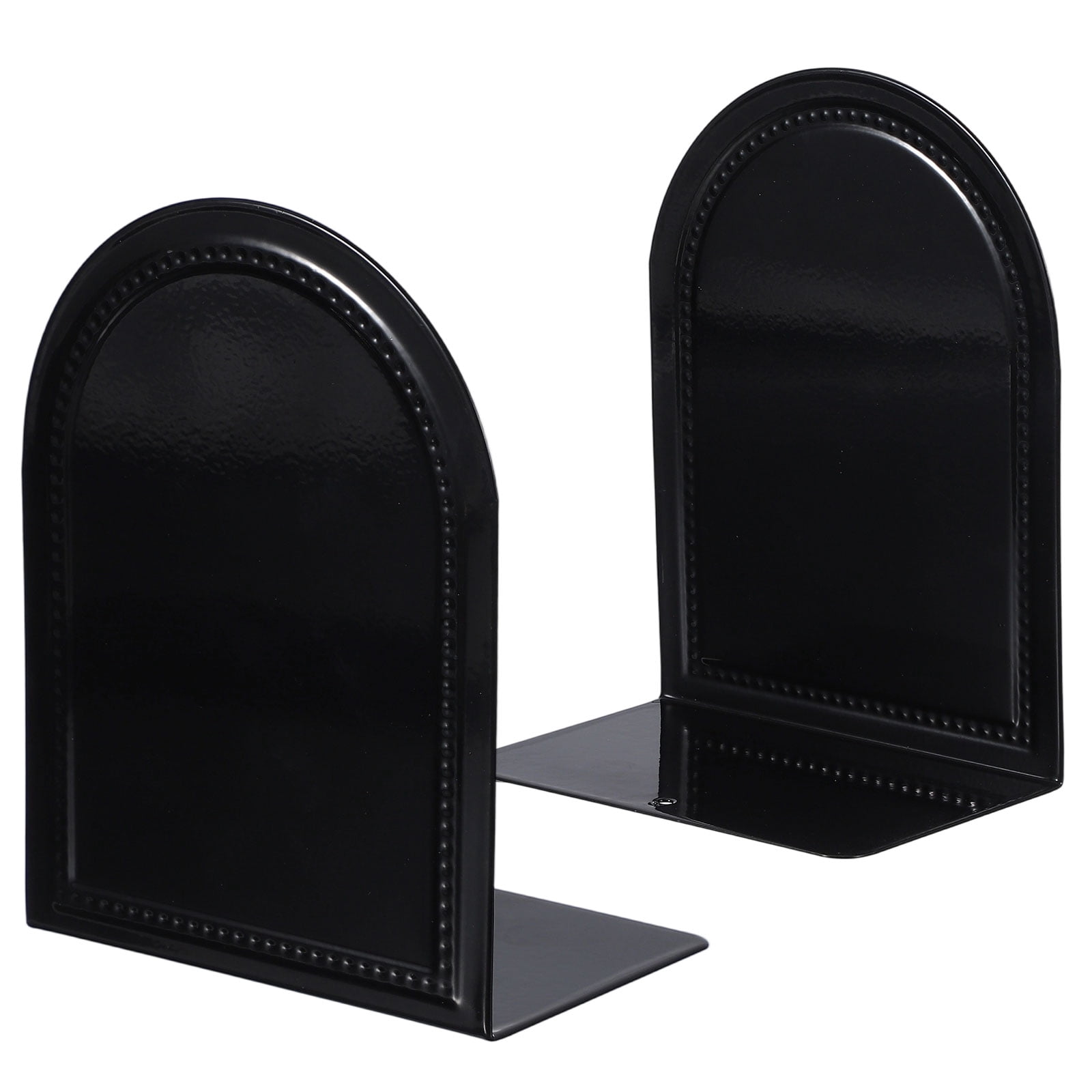 Metal Bookends, Non-skid Metal Book Ends Book Stopper Holder Stand ...