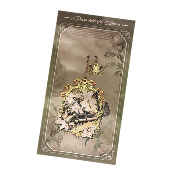 Retro Bookmarks Metal Page Marker Reading Bookmarks Hollow Butterfly Bookmarks
