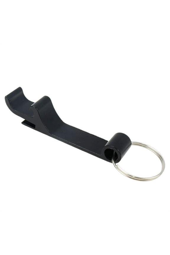 Metal Bottle Opener Keychain Aluminum Beer Opener Portable Pocket Opener with Key Ring Multi Color Compact Size 1PCS