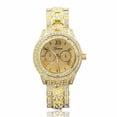 thumbnail image 1 of Metal Bracelet Quartz Stretch Band Watch Bracelet Gold Bracelet Wrist Watches Watch Wristwatch Womens Wrist Watch Band Women Watch Leather Band Womens Fashion Watch, 1 of 5
