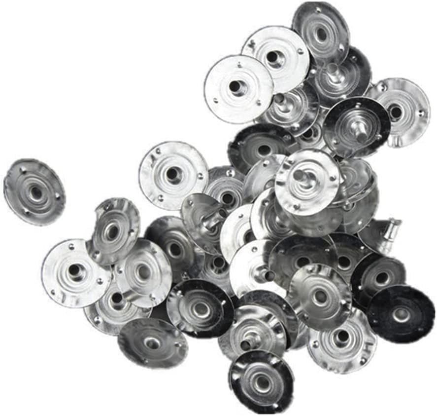 Metal Brackets 400pcs Candle Wick Tabs Metal Candle Wick Sustainer Tabs