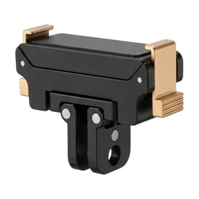 Metal Brackets For Action 6/5Pro/4 Cameras Magnetic Base Featuring Clip Locking Systems 360Horizontal Adjustment