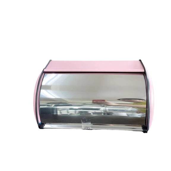 Metal Bread Box Kitchen Storage Container for Bread and Snacks, Bread Bin Organizer for Freshness